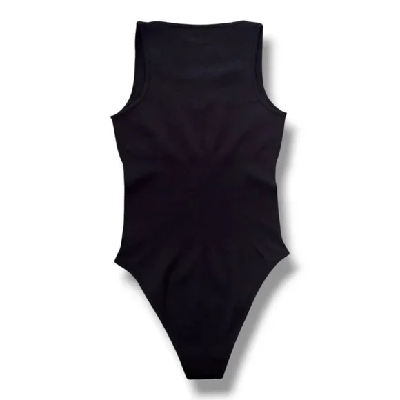 OQQ Ribbed Tank Bodysuit - Picture 2 of 2